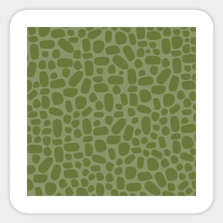 Green Geometric pattern Sticker